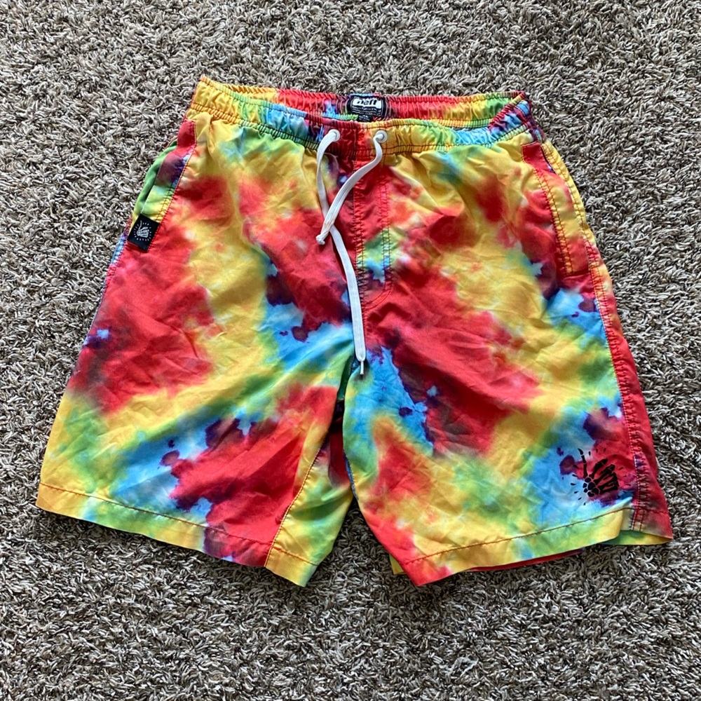 NEFF x Mac Miller most dope tie-dye board shorts